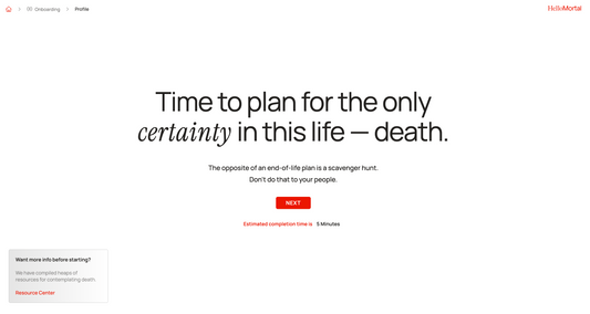 Digital Death Plan